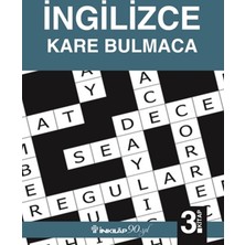 İnkılap Kitabevi İngilizce Kare Bulmaca 3.Kitap Eğlenceli Öğrenme İçin 45 Sayfa