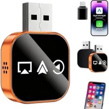 Odea 4-In-1 Kablosuz Adaptör - Tak ve Çalıştır, Carplay ve Android Auto