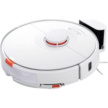Roborock S7 Akıllı Robot Süpürge 2500 Pa Emiş Gücü ile Düz Zemin Temizliği için Beyaz