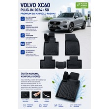 PINUKS Volvo XC60 Plug-In 2025  Model Uyumlu 5d Araca Özel Oto Paspas Premium Serisi
