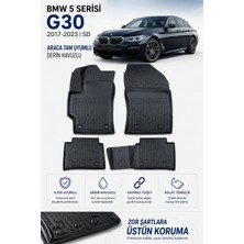 PINUKS Bmw 5 Serisi G30 2023  Model Uyumlu 5d Araca Özel Oto Paspas Premium Serisi