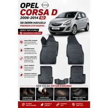 PINUKS Opel Corsa D 2008  Model Uyumlu 5d Araca Özel Oto Paspas Premium Serisi
