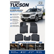 PINUKS Hyundai  Tucson 2020  Model Uyumlu 5d Araca Özel Oto Paspas Premium Serisi