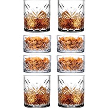 Odea Paşabahçe 8 Parça Timeless Viski Keyfi Seti - 4 Viski Bardağı 345CC 4 Çerezlik Kase 530040