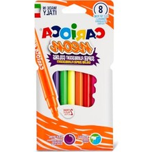 Odea Yıkanabilir Fosforlu Keçeli Boya Kalemi Seti - 8'li