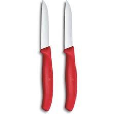Odea Victorinox 6.7491.2C1 Swiss Classic 2li Soyma Bıçağı Set, Kırmızı