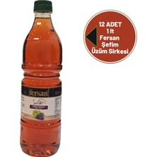 Fersan Şefim Üzüm Sirkesi Pet 1lt x 12 Adet (Kolisiyle)