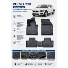 PINUKS Volvo  C30 2009  Model Uyumlu 5d Araca Özel Oto Paspas Premium Serisi