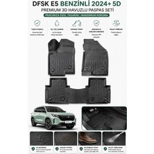 PINUKS Dfsk E5 Benzinli 2024  Model Uyumlu 5d Araca Özel Oto Paspas Premium Serisi