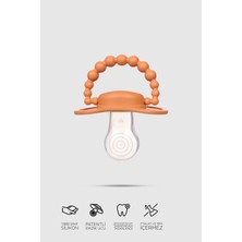 Little Gusto Luu Kids Positioning Medikal Silikon Emzik –  Pumpkin Spice
