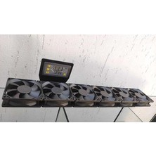 Odea Termostatlı Akvaryum Soğutucu Fan 6lı Set