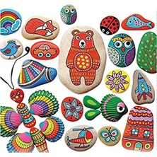 Odea Taş Boyama Seti, Eğlenceli ve Yaratıcı Sanat Projeleri Için