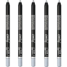 Odea Golden Rose Emily Waterproof Eye Pencil 5'li Set NO:123