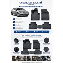 PINUKS Chevrolet  Lacetti 2013  Model Uyumlu 5d Araca Özel Oto Paspas Premium Serisi