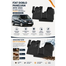 PINUKS Fiat  Doblo Panelvan 2010  Model Uyumlu 5d Araca Özel Oto Paspas Premium Serisi