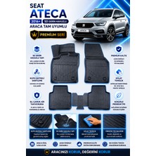 PINUKS Seat  Ateca 2016-2017-2018-2019-2020-2021-2022-2023-2024-2025  Model Uyumlu 5d Araca Özel Oto Paspas Premium Serisi