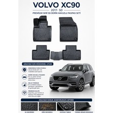 PINUKS Volvo XC90 2023  Model Uyumlu 5d Araca Özel Oto Paspas Premium Serisi