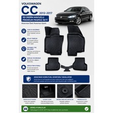 PINUKS Volkswagen  cc 2014  Model Uyumlu 5d Araca Özel Oto Paspas Premium Serisi