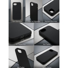 digimanya Apple Iphone 17E Uyumlu Silikon Esnek Kılıf