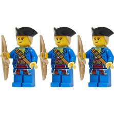 Odea LEGO Orijinal Minifigürler - Cheeky Pirate Girl Orijinal Minifigür (3 Adet) 5701411184010