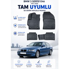 PINUKS Bmw  3 Serisi E46 2003  Model Uyumlu 5d Araca Özel Oto Paspas Premium Serisi