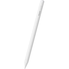 Odea Baseus Kablosuz ve Kablo Şarjlı Aktif Stylus Pürüzsüz Yazı Serisi (Beyaz)