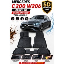 PINUKS Mercedes Cla  2017  Model Uyumlu 5d Araca Özel Oto Paspas Premium Serisi