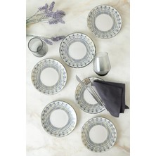 Odea Keramika Professional Mirabella Ege Pasta Tabağı 20 cm 6 Adet 23471