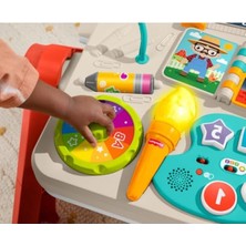 Odea Eğlenceli Aktivite ve Çizim Masası, 4'ü 1 Arada, Bebekler Için