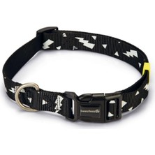 Odea Beeztees Köpek Tasması, Siyah, 48-70CM, 25MM