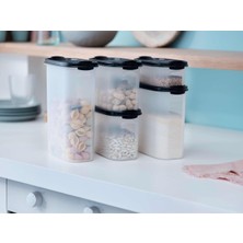 Odea Tupperware Oval Kuru Gıda Saklama Kabı 5'li Set