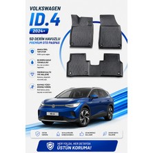 PINUKS Volkswagen Id4  2025  Model Uyumlu 5d Araca Özel Oto Paspas Premium Serisi