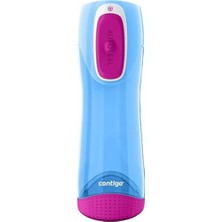 Contigo Swish Gökyüzü Mavi 500 ml Matara 2095120 Sızdırmaz ve Hafif Tasarım