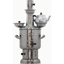 Sözenler Krom Çelik Semaver 6 Litre Kapaklı Özellikleri ile Mangal İçin İdeal Kullanım