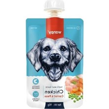 Odea Taze Tavuk ve Havuç Içeren Köpek Et Ezmesi 90 gr Tekli Ambalaj