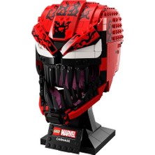 Odea LEGO Marvel Örümcek Adam Carnage 76199 Yetişkinler Için Koleksiyonluk Yapım Seti; LEGO Carnage Maskesi Modeli (546 Parça)