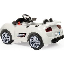 Odea 12 Volt Uzaktan Kumandalı Beyaz Araba, Daytona Modeli