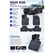 PINUKS Volvo XC60 2025  Model Uyumlu 5d Araca Özel Oto Paspas Premium Serisi