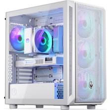 Odea Endorfy Arx 700 White Argb Mesh Temperli Cam USB 3.2 Mid Tower Atx Gaming Kasa