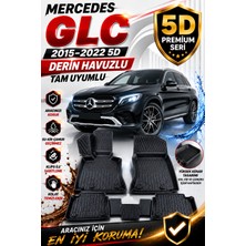 PINUKS Mercedes Glc 2022  Model Uyumlu 5d Araca Özel Oto Paspas Premium Serisi