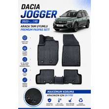 PINUKS Dacia Jogger 2022-  Model Uyumlu 5d Araca Özel Oto Paspas Premium Serisi
