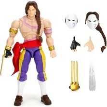Odea Jada Toys Street Fighter Figura Vega (15 Cm) - Street Fighter 2: The Final Challengers 13 Yaş ve Üstü Alternatif Başlıklı, Eller ve Aksesuarlarla Hareketli Koleksiyon Figürü
