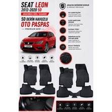 PINUKS Seat  Leon  2014  Model Uyumlu 5d Araca Özel Oto Paspas Premium Serisi