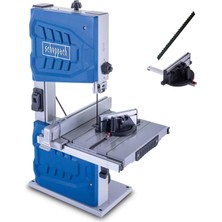Odea Scheppach Şerit Testere HBS261 2. Testere Bandı Dahil | 130 mm Kesme Yüksekliği | 2 Hız: 720 M/dak ve 1000 M/dak | Paralel Mesnet, Çapraz Kesme Mastarı ve Itme Çubuğu Dahil