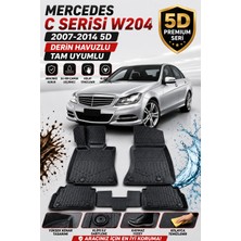 PINUKS Mercedes C Serisi W204 2007-2008-2009  Model Uyumlu 5d Araca Özel Oto Paspas Premium Serisi