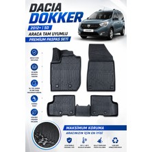 PINUKS Dacıa Dokker 2015-2016-2017  Model Uyumlu 5d Araca Özel Oto Paspas Premium Serisi