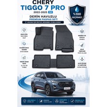 PINUKS Chery Tiggo 7 Pro 2024-2025  Model Uyumlu 5d Araca Özel Oto Paspas Premium Serisi