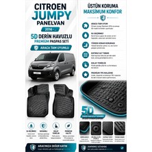 PINUKS Citroen  Jumpy Panelvan 2025   Model Uyumlu 5d Araca Özel Oto Paspas Premium Serisi