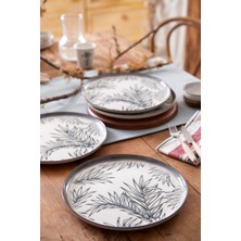 Odea Kütahya Porselen Palmiye 4 Parça 27 cm Servis Takımı 880794