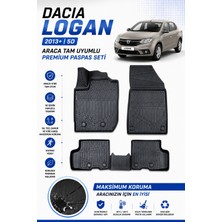 PINUKS Dacıa  Logan  2015-2016  Model Uyumlu 5d Araca Özel Oto Paspas Premium Serisi
